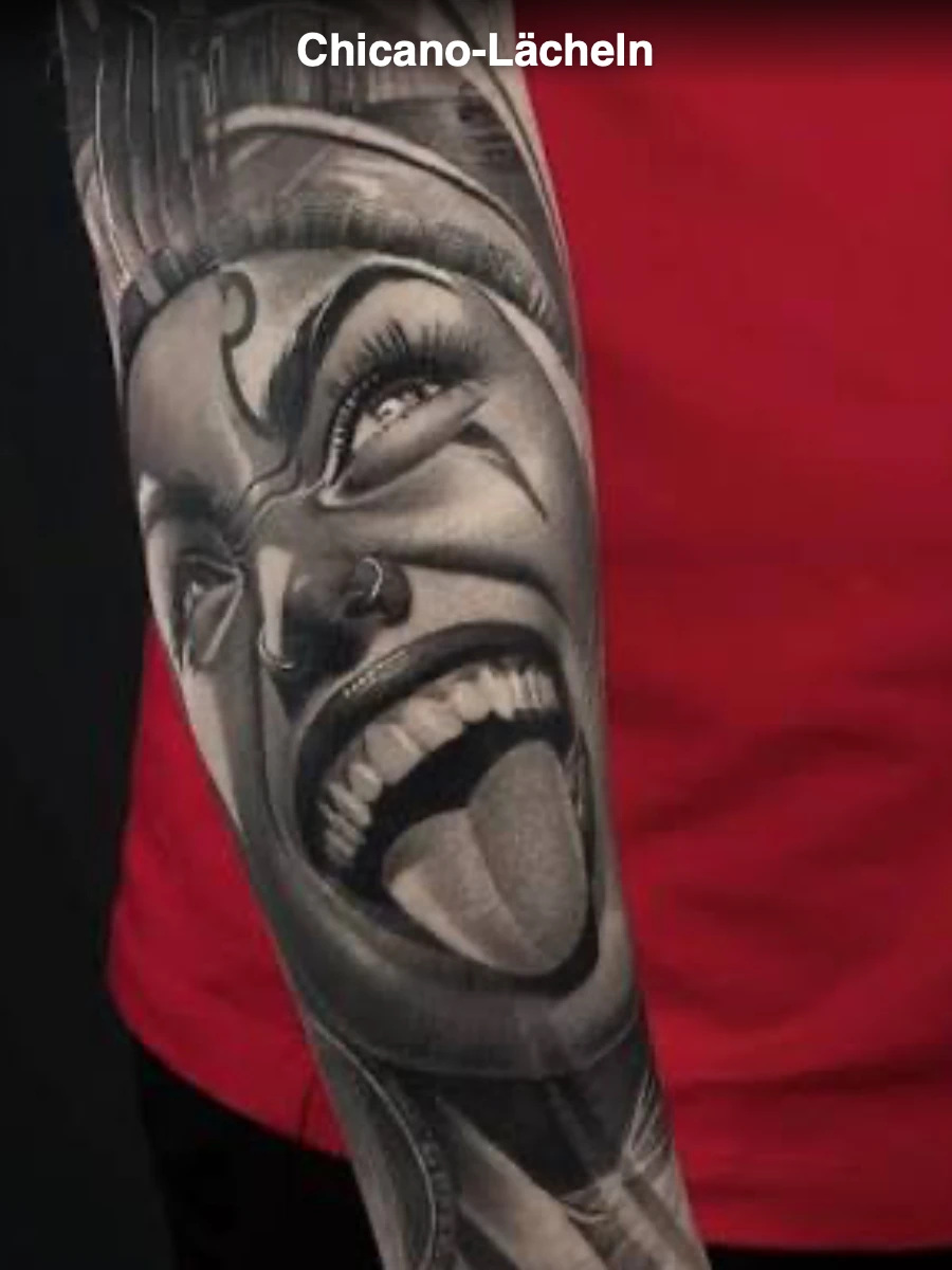 Chicano-Lächeln — János Fehér - tattoo künstler