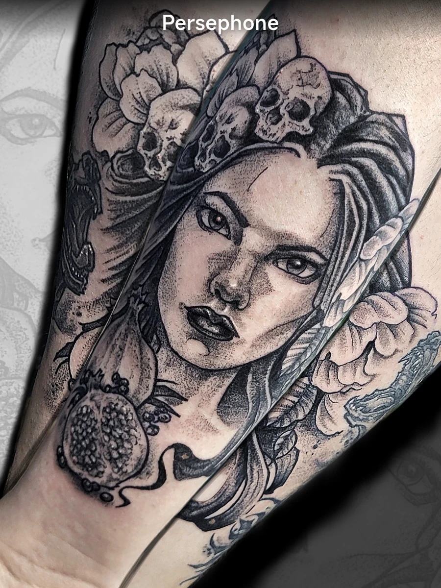 Persephone — Vero Silva Tattoo