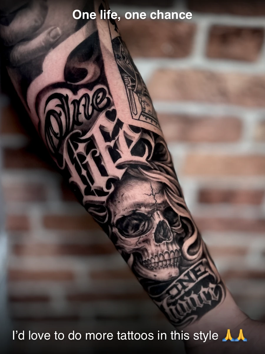 One life, one chance — Toroktattooart - Joe Royal Rat Tattoo
