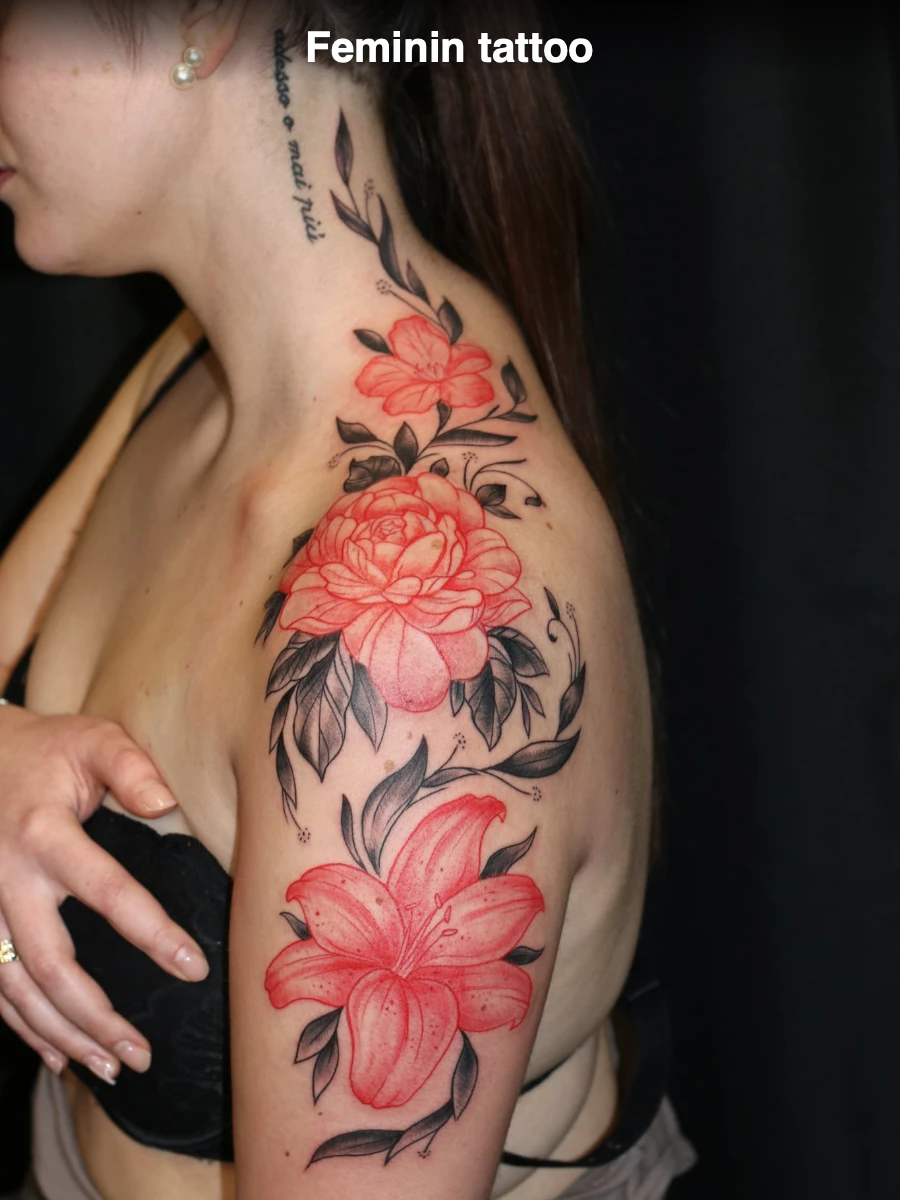 Feminin tattoo — Black Jack Tattoo Tamás