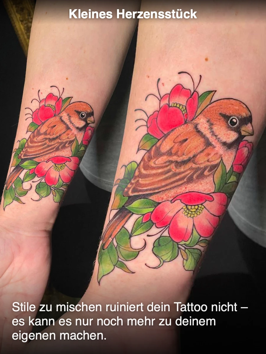 Kleines Herzensstück — Royal Rat Tattoo Studio