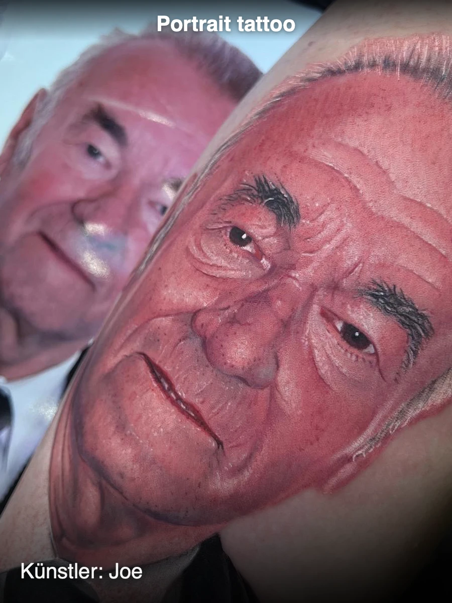 Portrait tattoo — Royal Rat Tattoo Studio