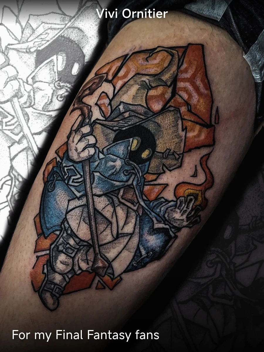 Vivi Ornitier — Vero Silva Tattoo