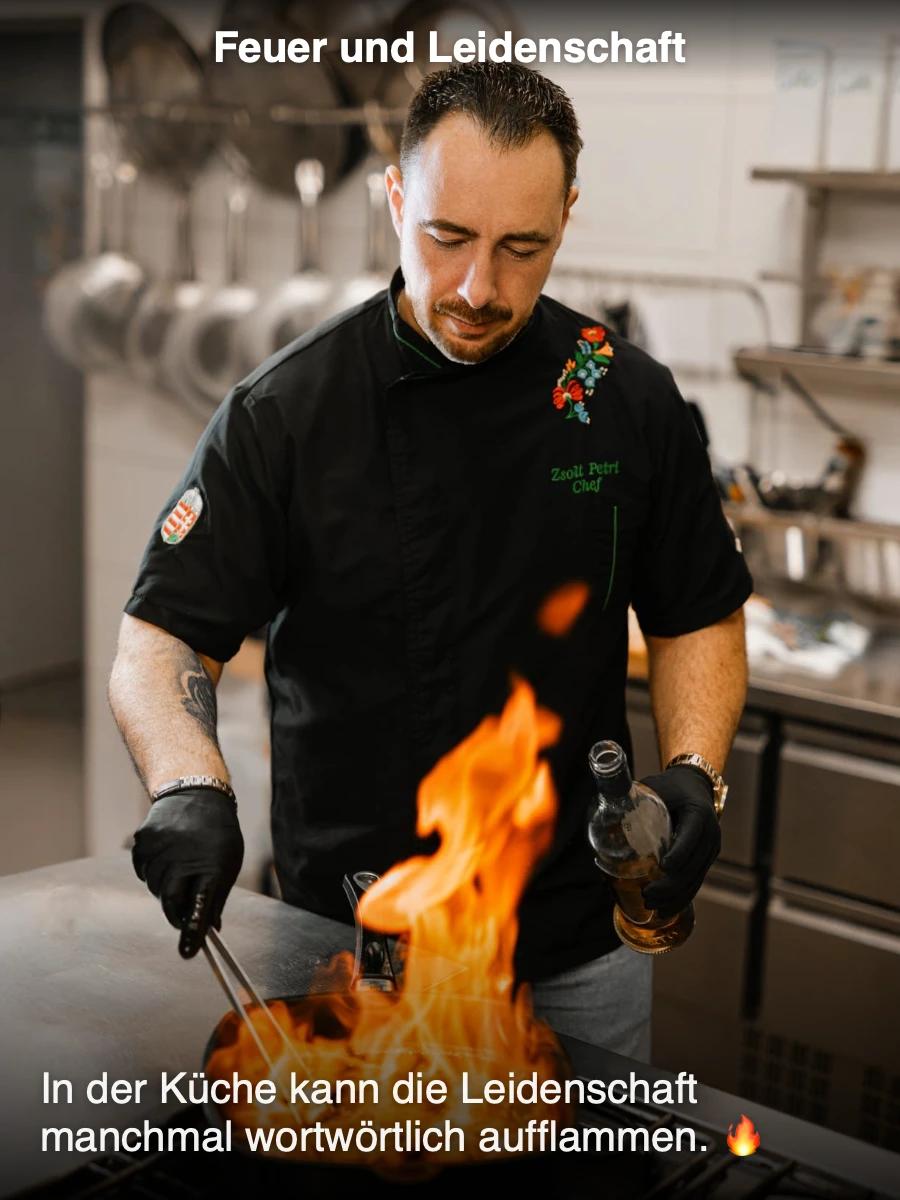 Feuer und Leidenschaft — Körschtalklause bei Zsolt
