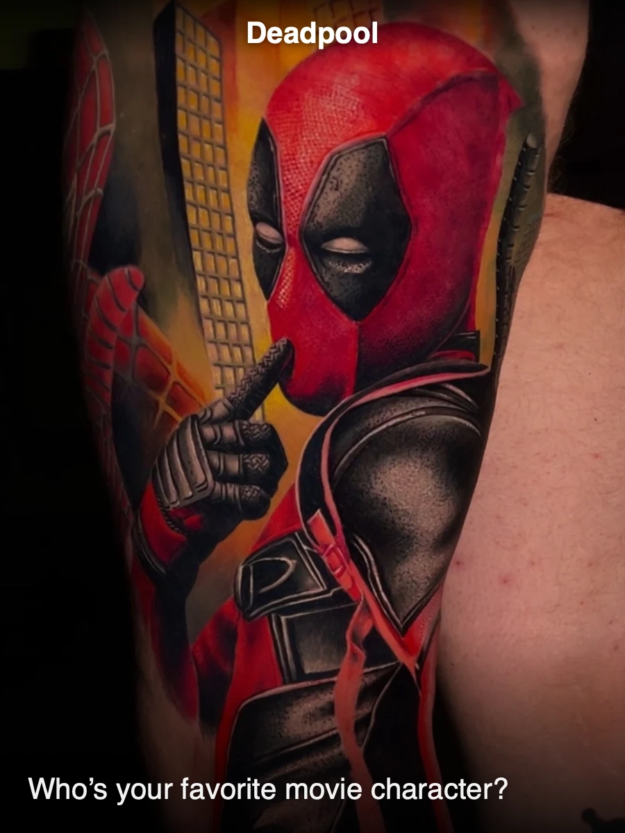 Deadpool — Toroktattooart - Joe Royal Rat Tattoo