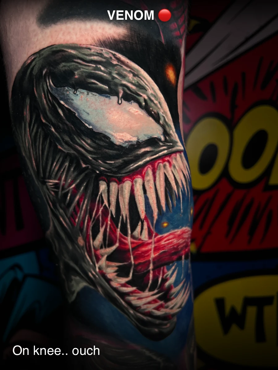 VENOM 🔴 — Toroktattooart - Joe Royal Rat Tattoo